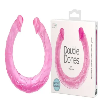 Двойной фаллоимитатор "Double Dong" PINK