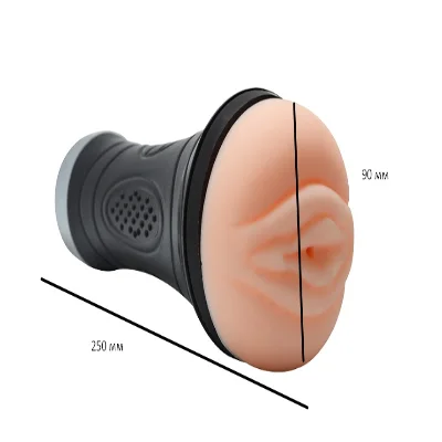 Кубок мастурбации "Rennes Male Masturbation Cup", 10 режимов вибрации и АУДИО-СЕКС функция