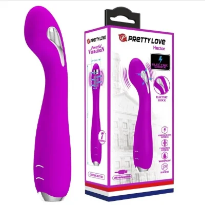 Вибратор Pretty Love - HECTOR G-SPOT VIBRATOR с электростимуляцией