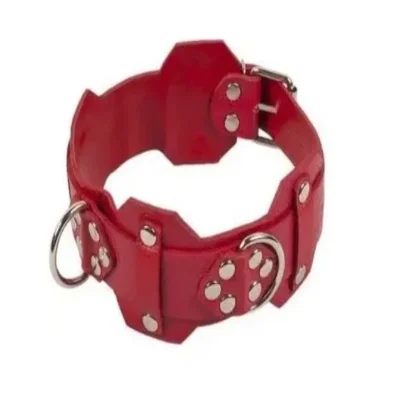 Ошейник VIP Leather Collar, RED