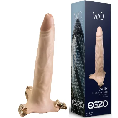 Фаллопротез поясной EGZO MAD FH02 ( 18,5 см х 4,7 см )