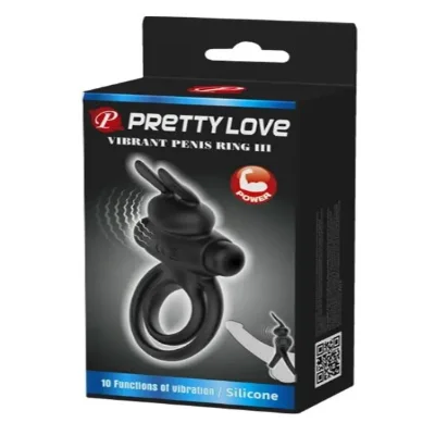 Кольцо эрекционное серии Pretty Love " Vibrant penis ring III"