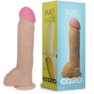 Фаллоимитатор EGZO Ciberskin DS007 ( 20 см х 50 см )