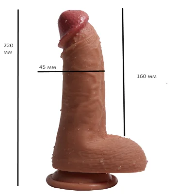 Фаллоимитатор "Ercules `s penis", мулат