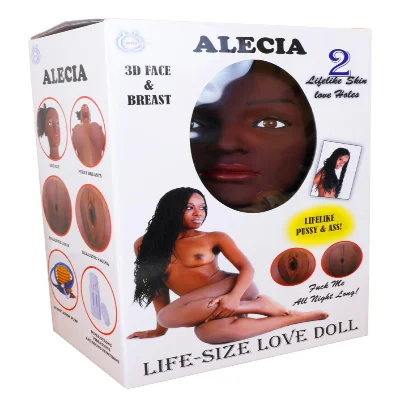 Надувная кукла " ALECIA 3D " с вставкой из киберкожи и вибростимуляцией и АУДИО-СЕКС функция
