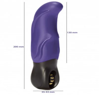 Вибратор Amor для точки G Vibratissimo Blade фиолетовый (Приложение НЕ Функционирует!)