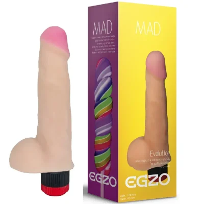 Вибратор EGZO Ciberskin V004 ( 17,6 см х 4,2 см )