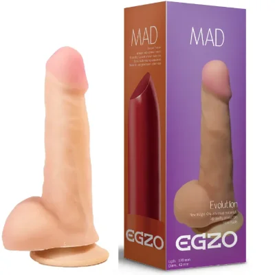 Фаллоимитатор EGZO Ciberskin DS006 ( 17 см х 4,2 см )