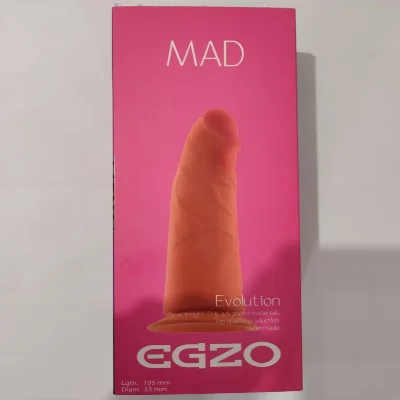 Фаллоимитатор EGZO Ciberskin D003 (19,5 см х 3,3 см )