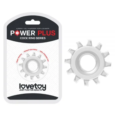 Эластичное эрекционное кольцо POWER PLUS Cockring без вибрации