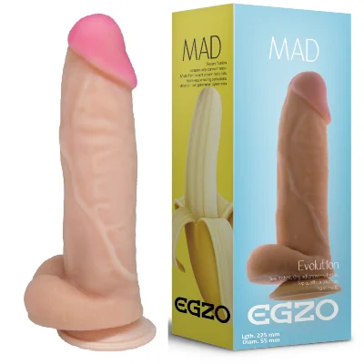 Фаллоимитатор EGZO Ciberskin DS011 ( 22,5 см х 5,5 см )