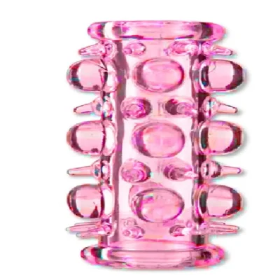 Насадка стимулирующая BOSS Stretchy Sleeve Pink