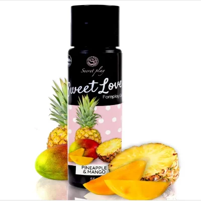 Гель для орального секса Secret Play - Sweet Love Mango & Pineapple Gel, 60 ml