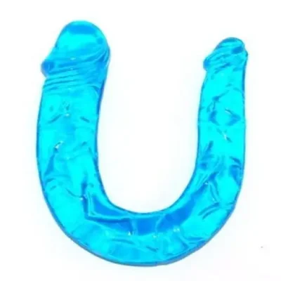Двойной фаллоимитатор «Double dong» Blue