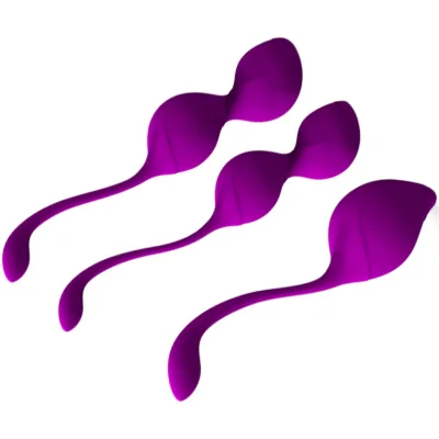 Набор вагинальных шариков Purple Kegel Set фиолетовый