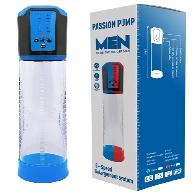 Вакуумная помпа для мужчин CANWIN Passion Pump P638AU, электрическая, 5 режимов