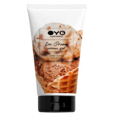 Универсальный ароматизированный увлажняюший гель-лубрикант OYO - Ice Cream aroma gel, 75 ml