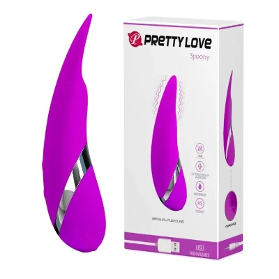 Стимулятор клитора PRETTY LOVE - SPOONY, 12 функций вибрации