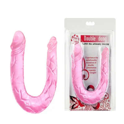 Двойной фаллоимитатор «Double dong» Pink