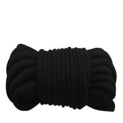 Веревка для бондажа BONDAGE ROPE 10M, Black Текстиль