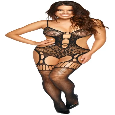 Боди-комбинезон с плетеным орнаментом от Cottelli FANTASY S/L (c доступом)