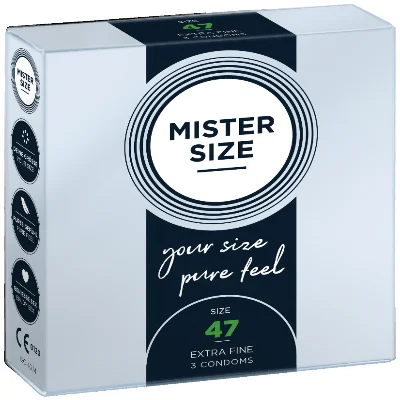 Презервативы Mister Size 47 mm (3шт)