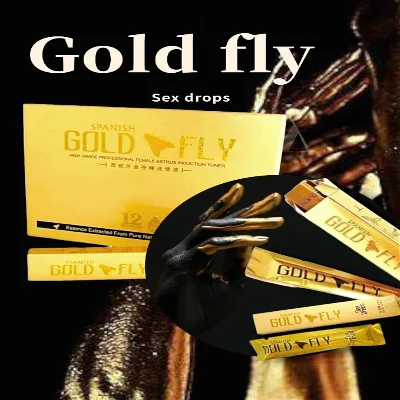 Капли женский возбудитель Шпанская мушка, GOLD FLY , Голд Флай, "Золотая муха" (по 1 шт)