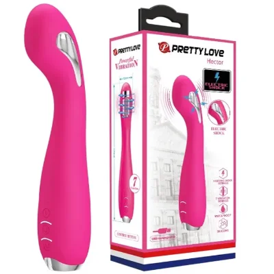 Вибратор Pretty Love HECTOR G-SPOT VIBRATOR с электростимуляцией 7 режимов вибрации и 5 электростиму