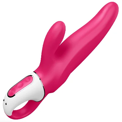 Вибратор Satisfyer Mr. Rabbit 6 режимов вибрации и 6 режимов интенсивности розовый