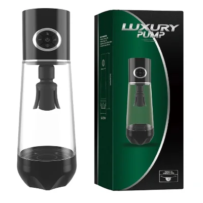 Вакуумная помпа CANWIN P460AU для мужчин, автоматическая, водонепроницаемая, USB, с вибрацией