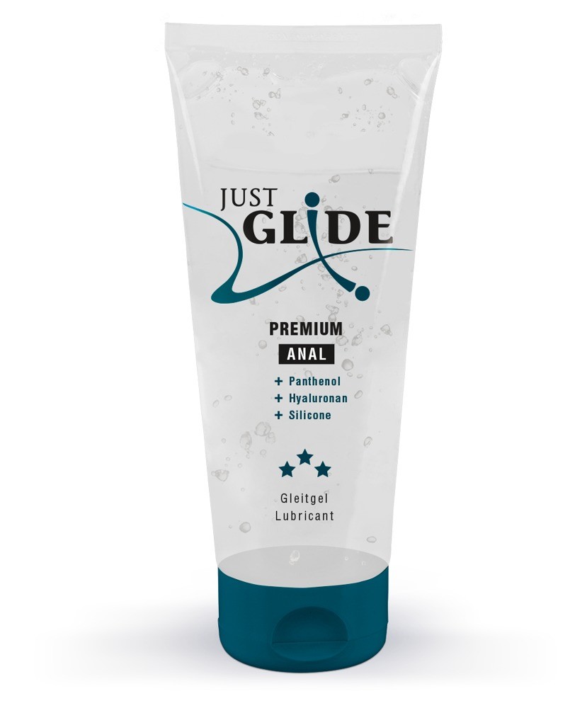 Анальний лубрикант - Just Glide Premium Anal, 200 мл (дефект упакування) - зображення 1