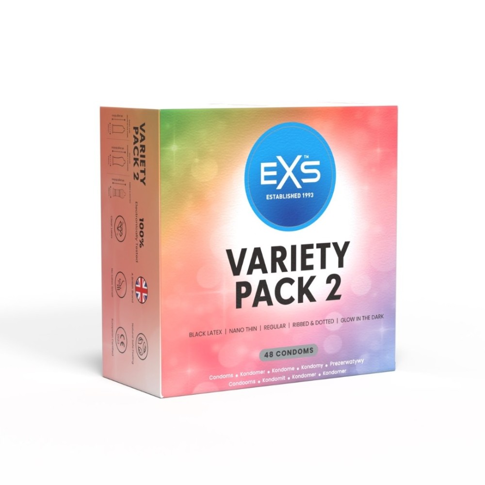 Презервативи - EXS Variety Pack 2, 48 шт. - зображення 1