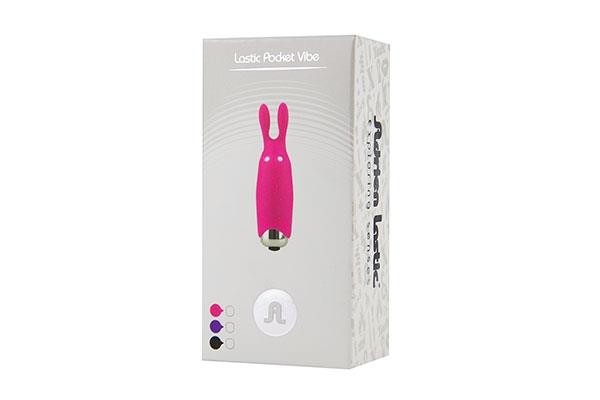 Вібратор - Adrien Lastic Pocket Vibe Rabbit Pink - зображення 1