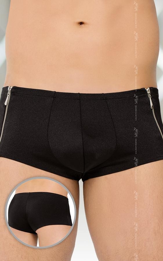 Чоловічі трусики - Shorts 4500, black L - зображення 1