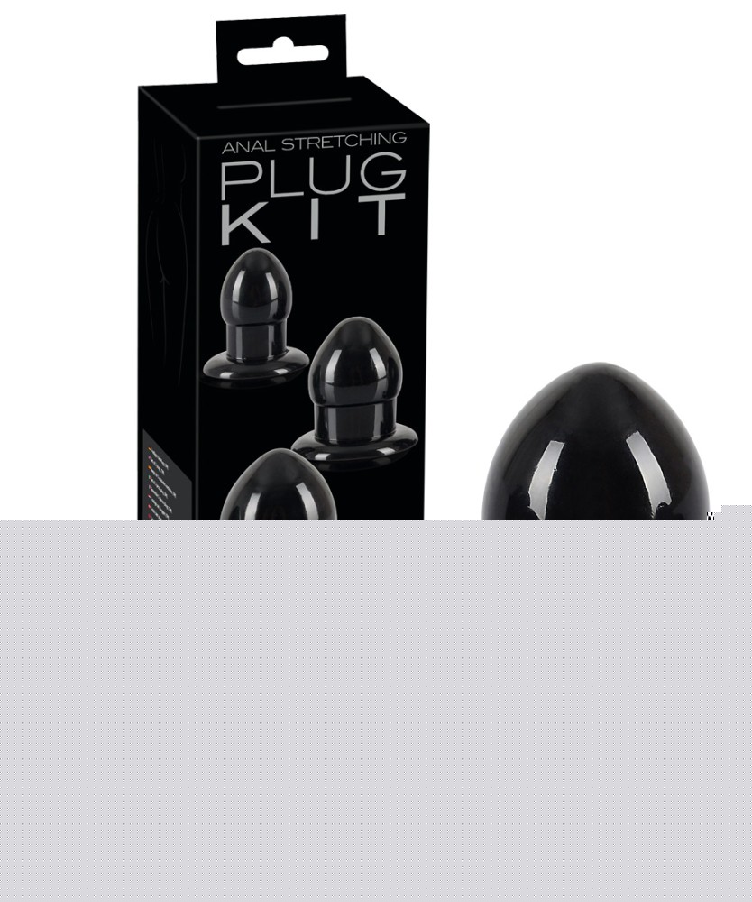 Анальні пробки - Anal Stretching Plug Kit - зображення 1