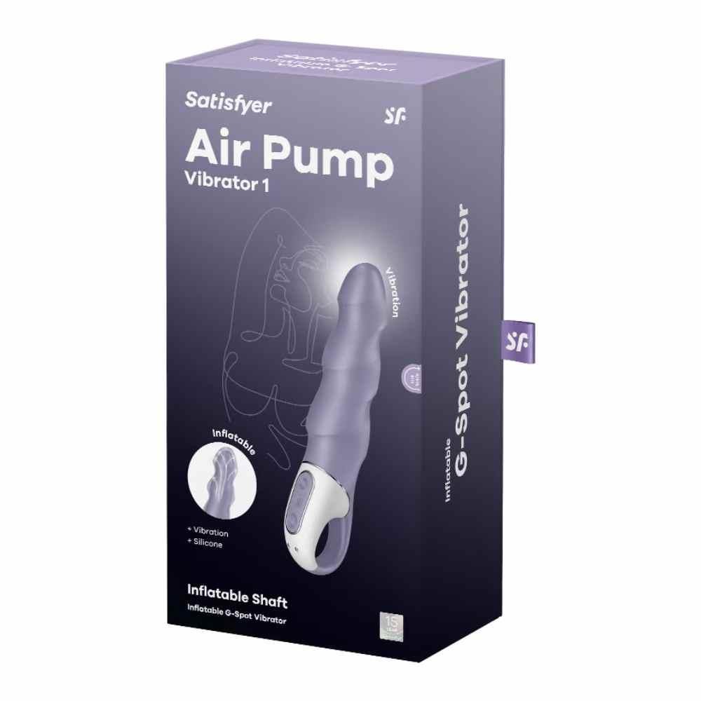 Вібратор - Satisfyer Air Pump Vibrator 1 - зображення 1