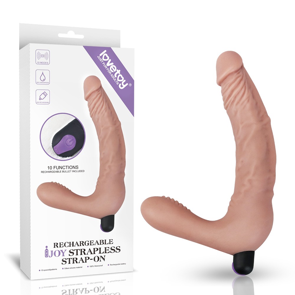 Страпон - IJOY Rechargeable Strapless Strap-On - зображення 1