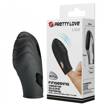 Насадка на палець - Pretty Love Lich Finger Vibrator Black - зображення 1