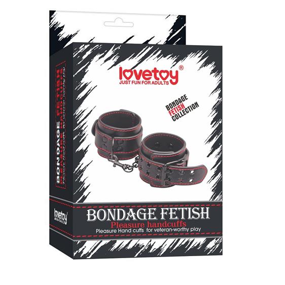 Наручники - Bondage Fetish Pleasure Handcuffs - зображення 1