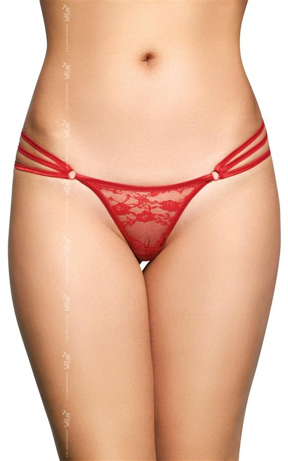 Жіночі стрінги - G-String 2498, red S/M - зображення 1