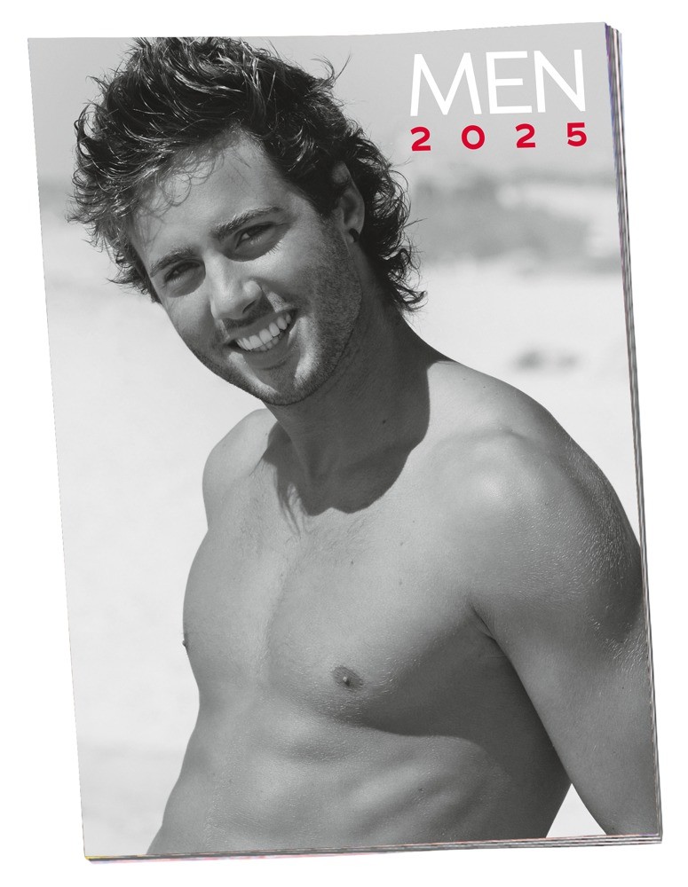 Еротичний календар - Pin-up Calendar Men 2025 - зображення 1
