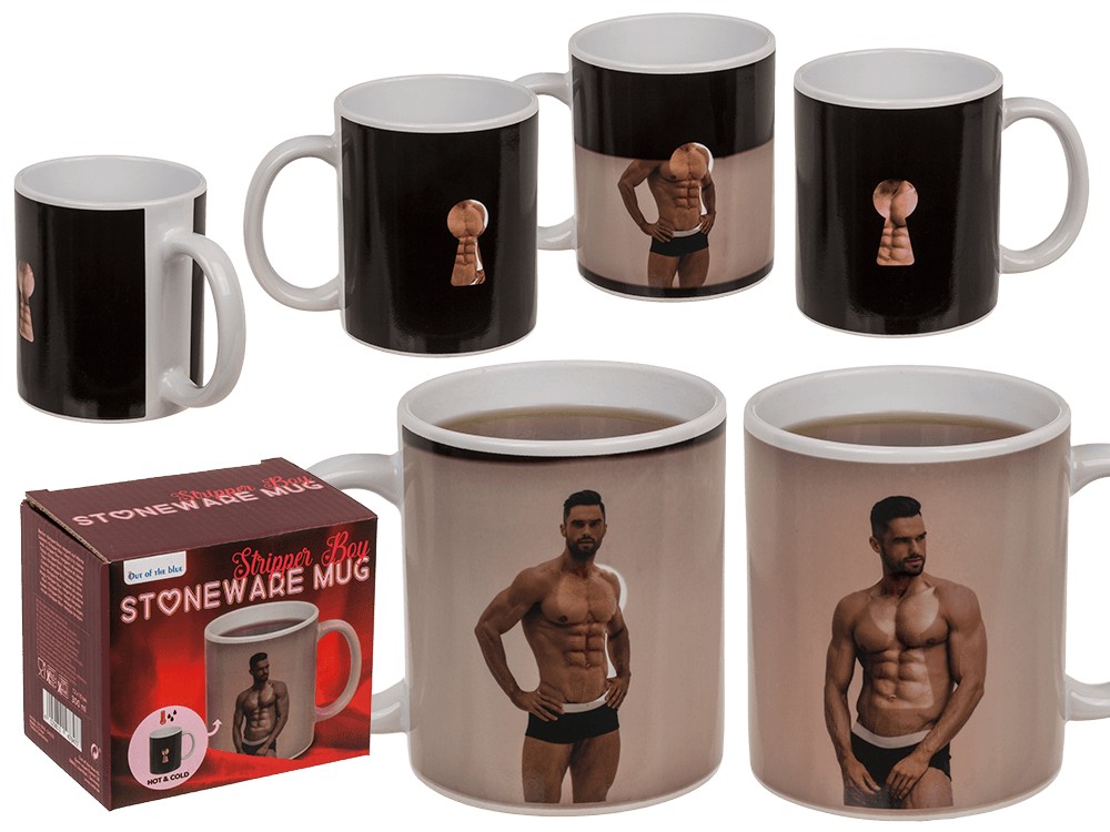 Чашка з термоефектом Stoneware Mug Stripper Boy, 300 мл - зображення 1