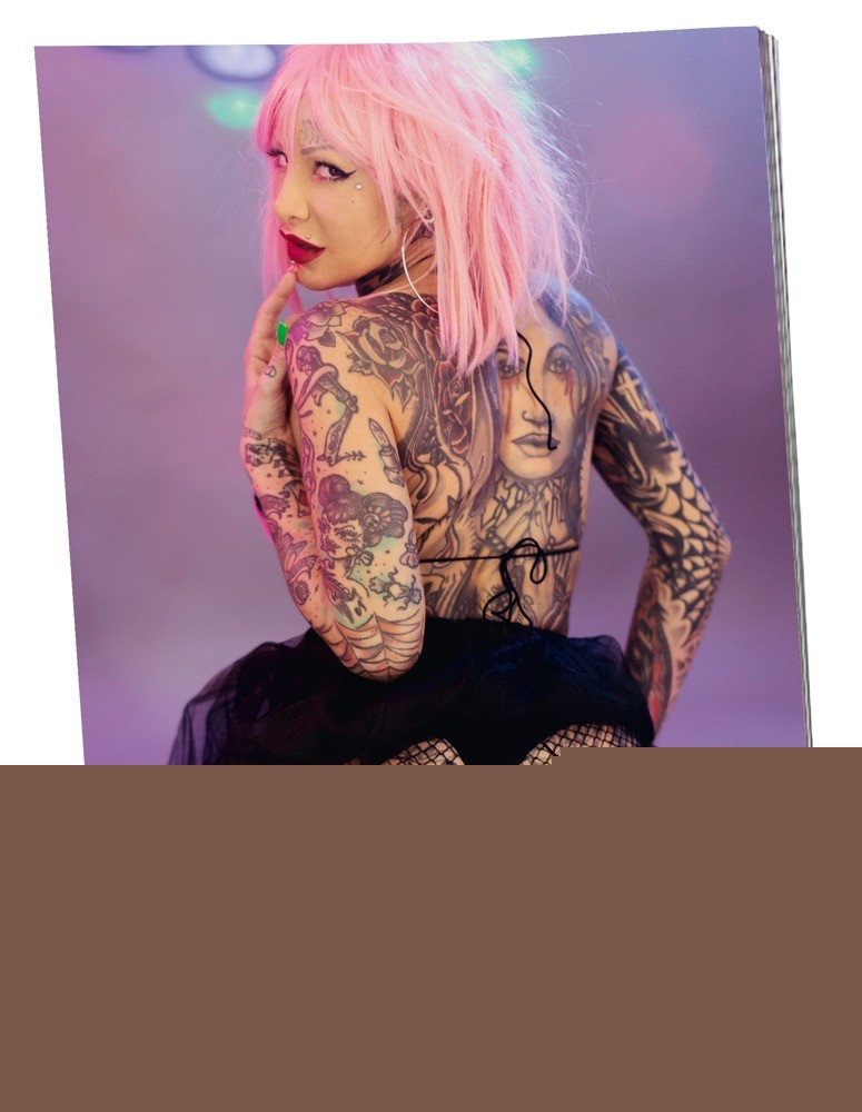 Еротичний календар - Pin-up Calendar Tattoo Girls 2025 - зображення 1