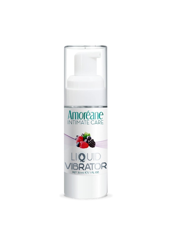 Рідкий вібратор - Amoreane Berries, 30 мл - зображення 1