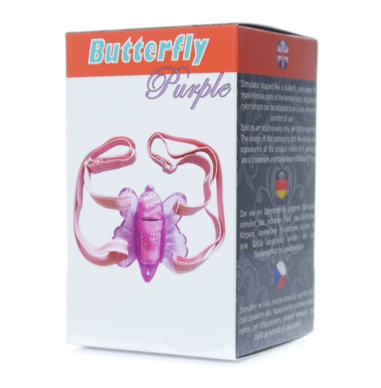 Вібростимулятор - Butterfly Purple - зображення 1