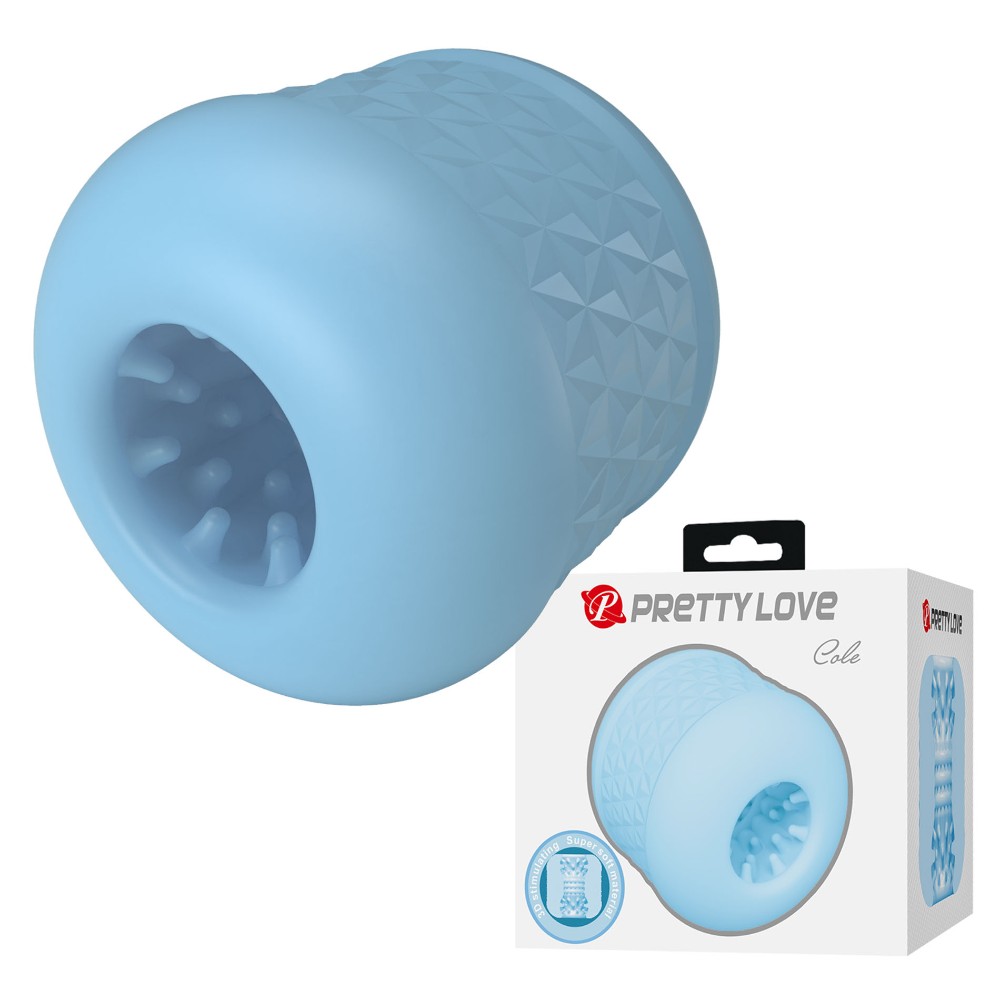 Мастурбатор - Pretty Love Masturbator Cole Light Blue - зображення 1