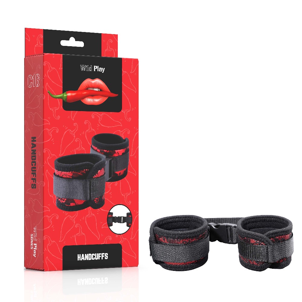 Наручники - Erospace Wild Play Handcuffs C16 - зображення 1