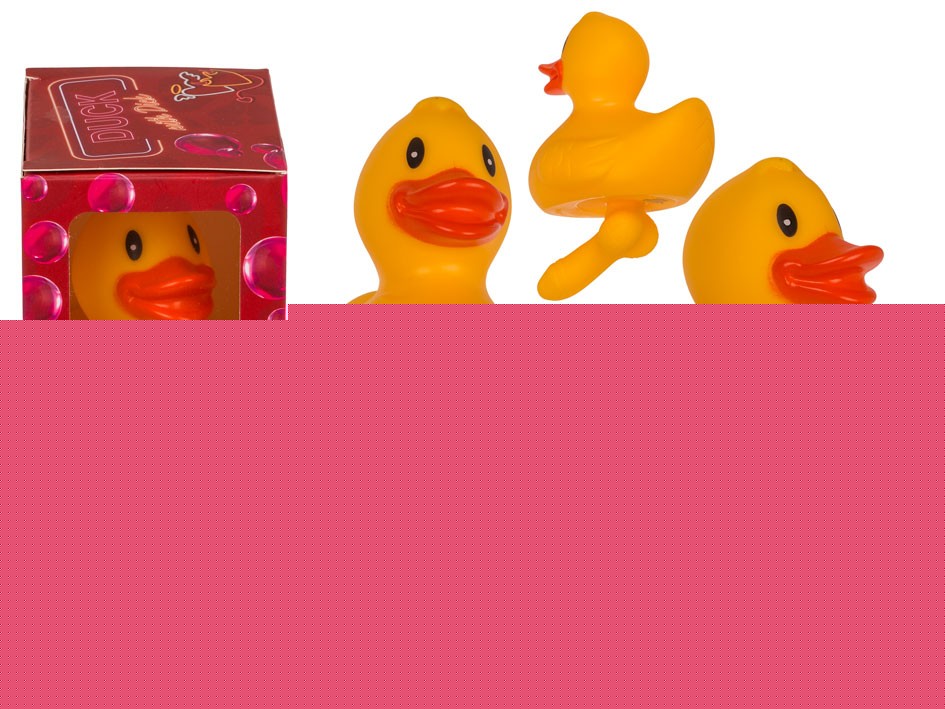 Гумова качечка з пенісом Duck With Dick - зображення 1