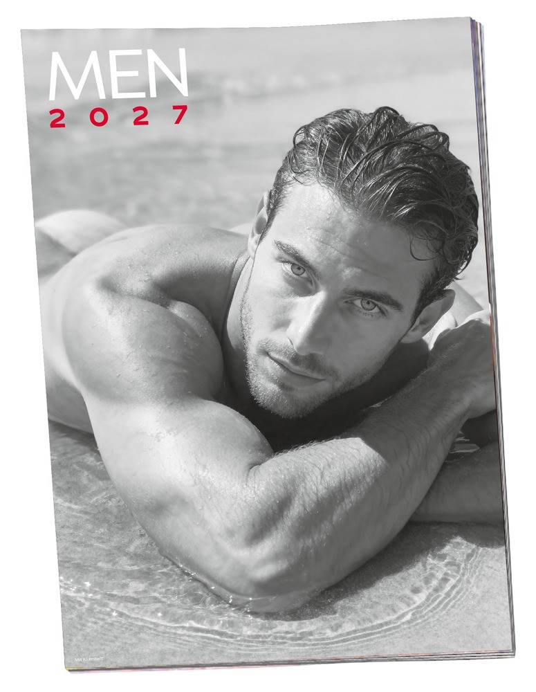 Еротичний календар - Pin-up Calendar Men 2027 - зображення 1