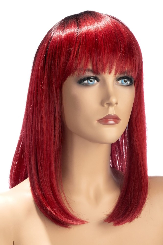 Перука World Wigs ELVIRA MID-LENGTH TWO-TONE RED - зображення 1